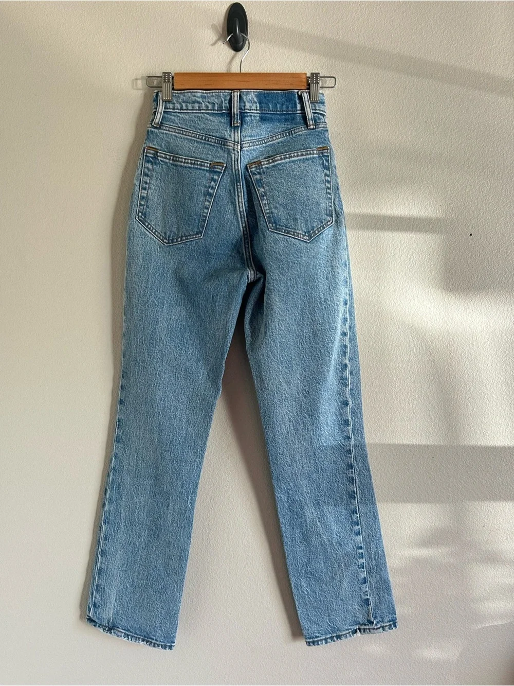 Abercrombie & Fitch curve Love The '90s Straight Utra High Rise 00/24